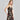Sexy Female Satin Flower Printed Loose Long Side Split Lounge Nightdress - SolaceConnect.com