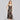 Sexy Female Satin Flower Printed Loose Long Side Split Lounge Nightdress  -  GeraldBlack.com