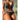 Sexy Hollow Out Bandeau Style High Cut Swimwear Printed Two Piece Set  -  GeraldBlack.com