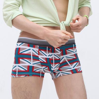Sexy Ice Silk Cartoon Print Underwear for Men Comfortable Boxer Shorts - SolaceConnect.com