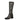 Sexy Lace Summer Long Boots Women Comfort Square High Heels Zipper Mid Calf Boots Plus Size 43  -  GeraldBlack.com