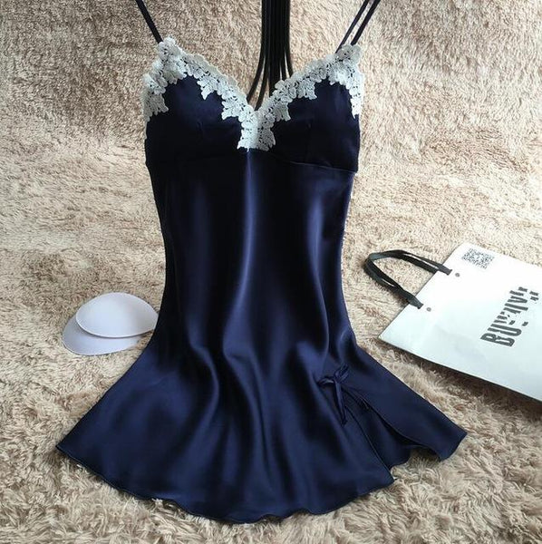 Floral Babydoll Nightgown - Effortless Romance At Home