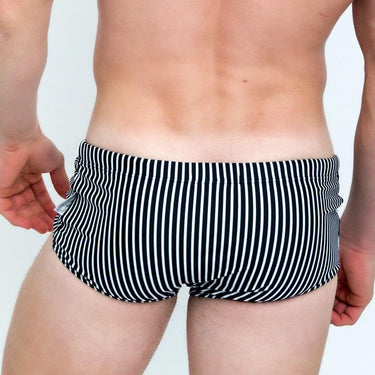 Sexy Low Waist Boxer Brief Trunks Surf Board Swimwear Shorts for Men  -  GeraldBlack.com