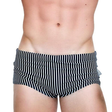 Sexy Low Waist Boxer Brief Trunks Surf Board Swimwear Shorts for Men - SolaceConnect.com