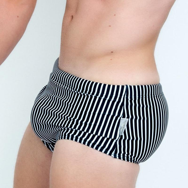 Sexy Low Waist Boxer Brief Trunks Surf Board Swimwear Shorts for Men - SolaceConnect.com