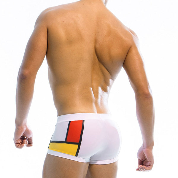 Sexy Male Swim Briefs Low Rise Trunk Swimwear Brief Swimming Surf Elastic Sunga Underpants  -  GeraldBlack.com