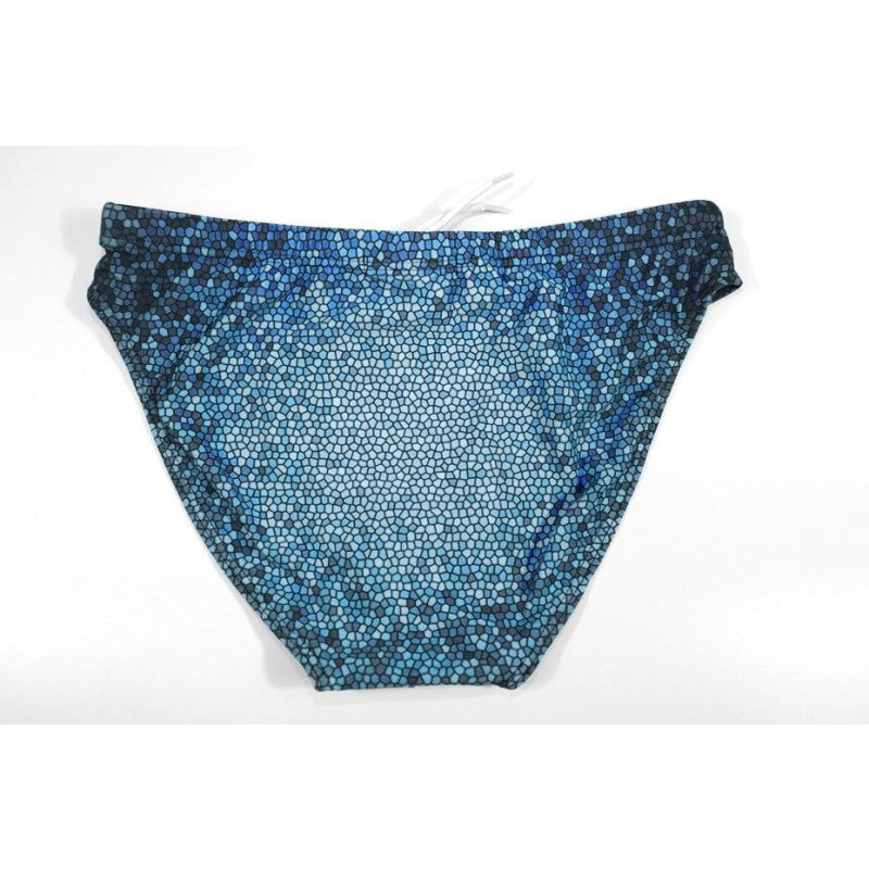 Sexy Men's Printed Blue Boxer Briefs Penis Pouch Beach Bathing Surf Board  -  GeraldBlack.com