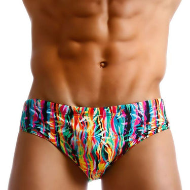 Sexy Men's Swimming Briefs with Penis Pouch and WJ Pad Pocket Swimsuits - SolaceConnect.com