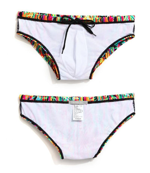 Sexy Men's Swimming Briefs with Penis Pouch and WJ Pad Pocket Swimsuits - SolaceConnect.com