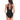 Sexy Mesh High Neck Padded Regular Fit One-Piece Swimsuit for Women  -  GeraldBlack.com