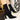 Sexy Mid-Calf Stretch Sock Chunky Block High Heeled Boots for Women  -  GeraldBlack.com