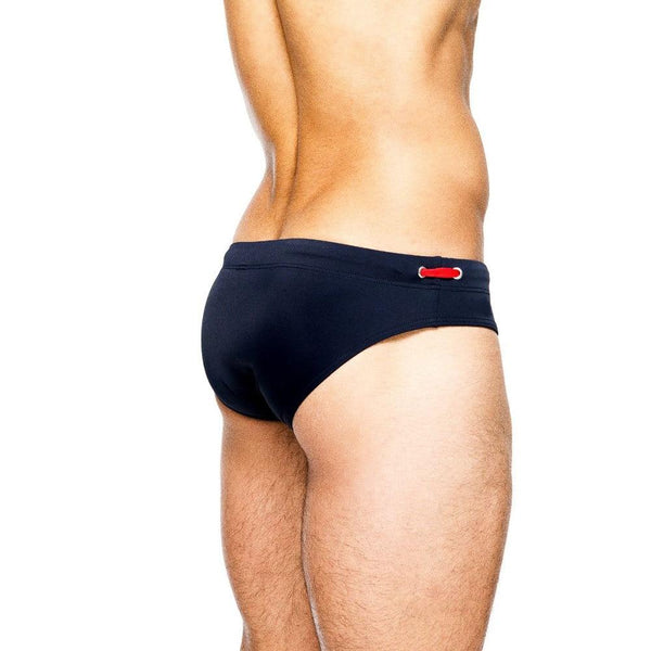 Sexy Plus Size Men's Waterproof Swimming Trunks for Bathing and Swimming - SolaceConnect.com