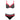 Sexy Polka Dot Large Cup Push Up Bra and Small Bottom Bikini Suit Set - SolaceConnect.com