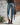Sexy Stretch Button Up Ripped Mid Waist Streetwear Jeans Pants for Women  -  GeraldBlack.com