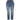 Sexy Stretch Button Up Ripped Mid Waist Streetwear Jeans Pants for Women  -  GeraldBlack.com