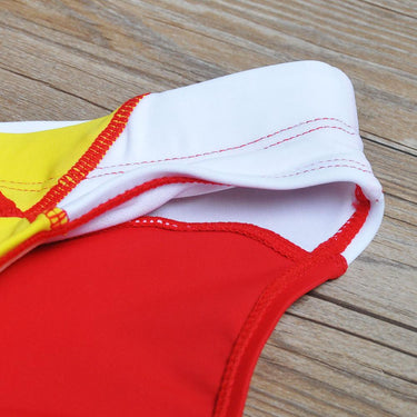 Sexy Summer Fashion Stitching Triangle Beach Swimming Trunks for Men - SolaceConnect.com