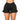 Sexy Summer Zipper Up Tassel Streetwear Skinny Washed Shorts for Women  -  GeraldBlack.com