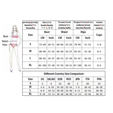 Sexy Swimsuit Women Cut Out Knitted Patchwork Swimwear Bathing Suit High Waist Biquini  -  GeraldBlack.com