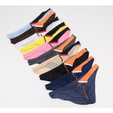 Sexy Transparent Silk Fabric Briefs Undies Underwear for Men  -  GeraldBlack.com