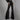 Sexy Vintage Fashion Transparent Mesh Floral Lace Flare Pants for Women - SolaceConnect.com