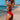 Sexy Women's Applique Red Mesh Patchwork Beachwear Swimwear - SolaceConnect.com