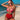 Sexy Women's Applique Red Mesh Patchwork Beachwear Swimwear - SolaceConnect.com