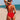 Sexy Women's Applique Red Mesh Patchwork Beachwear Swimwear  -  GeraldBlack.com