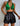 Sexy Women's Black Satin High Waist Wide Leg Streetwear Shorts with Pockets  -  GeraldBlack.com