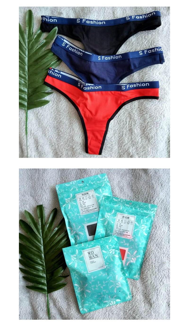 Sexy Women's Cotton G-String Thong Briefs Intimate Panties Underwear - SolaceConnect.com