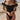 Sexy Women's Dot Mesh Patchwork Ruffles Sleeves Padded Bra Monokini Swimwear  -  GeraldBlack.com