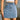 Sexy Women's High Waisted Hollow Out Pocket Streetwear Pencil Denim Skirt  -  GeraldBlack.com