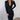 Sexy Women's Knitted V-Neck Long Sleeves Knee Length Button Bodycon Dress  -  GeraldBlack.com