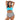 Sexy Women's Large Size Blue Tank Striped High Waist Two Piece Bikini Set  -  GeraldBlack.com