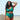 Sexy Women's Plus Size High Waist Teal Drawstring 2Pcs Bikini Set Swimwear - SolaceConnect.com