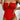 Sexy Women's Red Ruffles Padded Bra Hollow Out One-Piece Bandage Swimwear - SolaceConnect.com