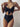 Sexy Women's Solid Padded Bra Hollow Out Straps Tie Monokini Swimwear - SolaceConnect.com