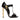 Sexy Women's Summer Fashion Golden Metal Chain Decor High Heel Pumps - SolaceConnect.com