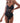 Sexy Women's Summer Solid Hollow-out Plus Size One Piece Swimsuit Beachwear - SolaceConnect.com