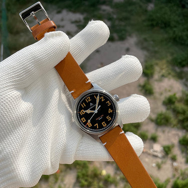 SF740 39mm Men's Quartz Watch 316L Stainless Steel Sapphire Crystal VH31 Business Sports Pilot reloj hombre  -  GeraldBlack.com