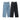 Side Button Men's Hip Hop Loose Straight Denim Street Wide Feet Pants Bottoms Plus Size XL Trousers  -  GeraldBlack.com