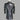 Silver Sequin Military Blazer Men Single Breasted Punk Long Blazer Jacket Suit Jacket Stage Singers Costume  -  GeraldBlack.com