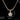 Siver & Rose Gold Double Fair Crown Cubic Zirconia Necklaces & Pendants - SolaceConnect.com