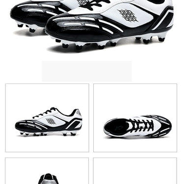 Size 33-45 Men's Breathable Lighted TF and FG Outdoor Soccer Shoes  -  GeraldBlack.com