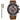Skeleton Design Sports Chronograph Quartz Watch for Men with Leather Strap - SolaceConnect.com