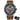Skeleton Design Sports Chronograph Quartz Watch for Men with Leather Strap - SolaceConnect.com