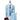 Sky Blue Classic Men's Groom Single-Button Three-Piece Suit Set  -  GeraldBlack.com