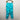 Sky Blue Loose Pleated Shinny Sexy Nightclub Men's DS Costumes Anti bright Elastic Waist Pants  -  GeraldBlack.com