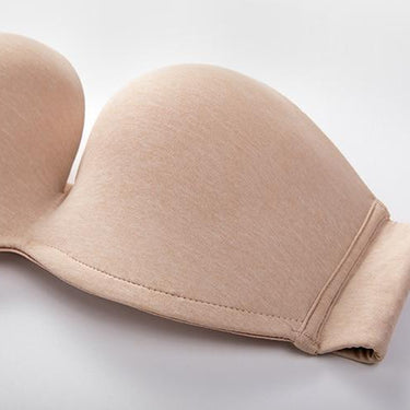 Slightly Lined Seamless Push Up Dulce Color Plus Size DD42 Plunge Bra on Clearance  -  GeraldBlack.com