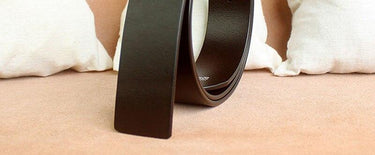 Mens 100% Full Pure Cow Genuine Leather Pin & Smooth Styles Belts for Men 38' and '33mm Width - SolaceConnect.com