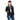Soft Synthetic Leather Single Breasted Biker Punk Jacket Coat for Women  -  GeraldBlack.com